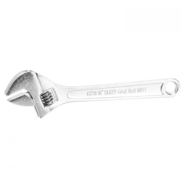 10-In Adjustable Wrench, Clam Shell, Great Neck, Mfr#: AW10C